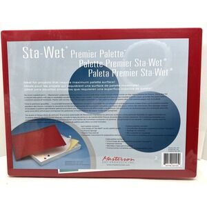 Masterson Sta-Wet Premier Painter's Palette Airtight Kit Set 16" x  12" New